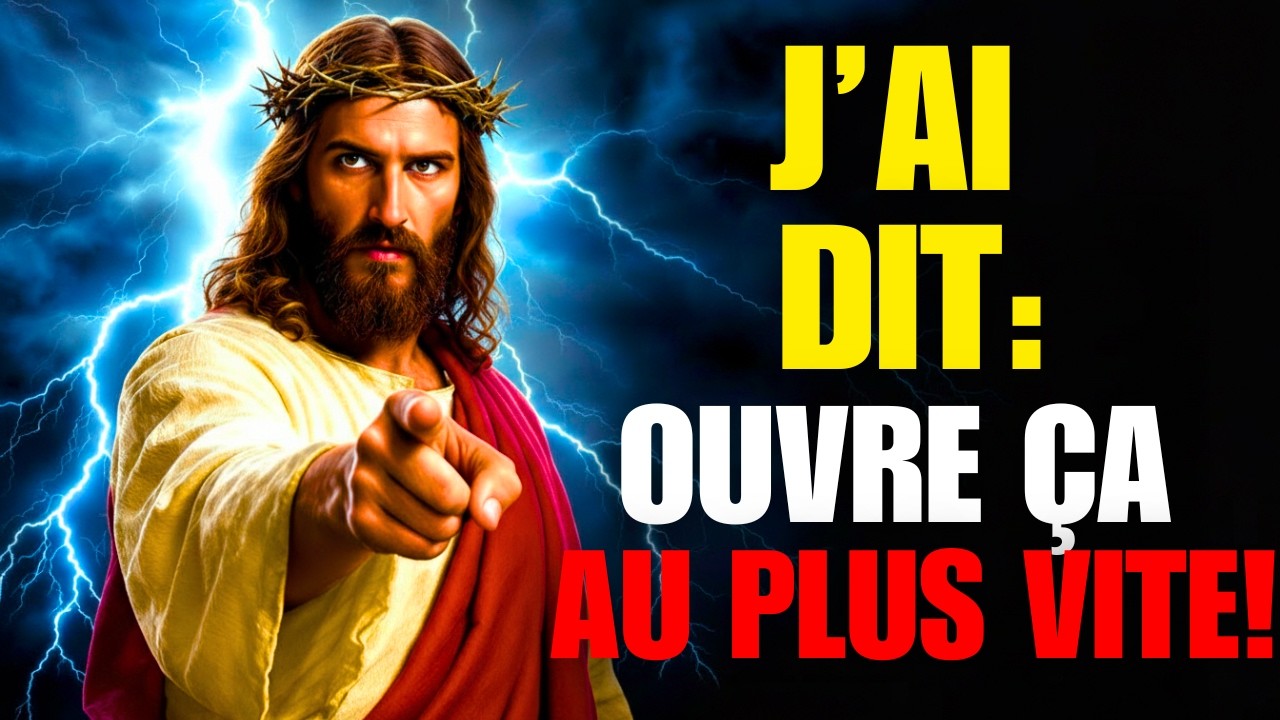 🛑 Dieu dit : ceci t’a été envoyé spécialement ! | Message de Dieu aujourd’hui