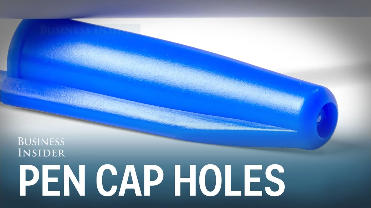 Here’s the surprising reason why pen caps have a small hole at the top