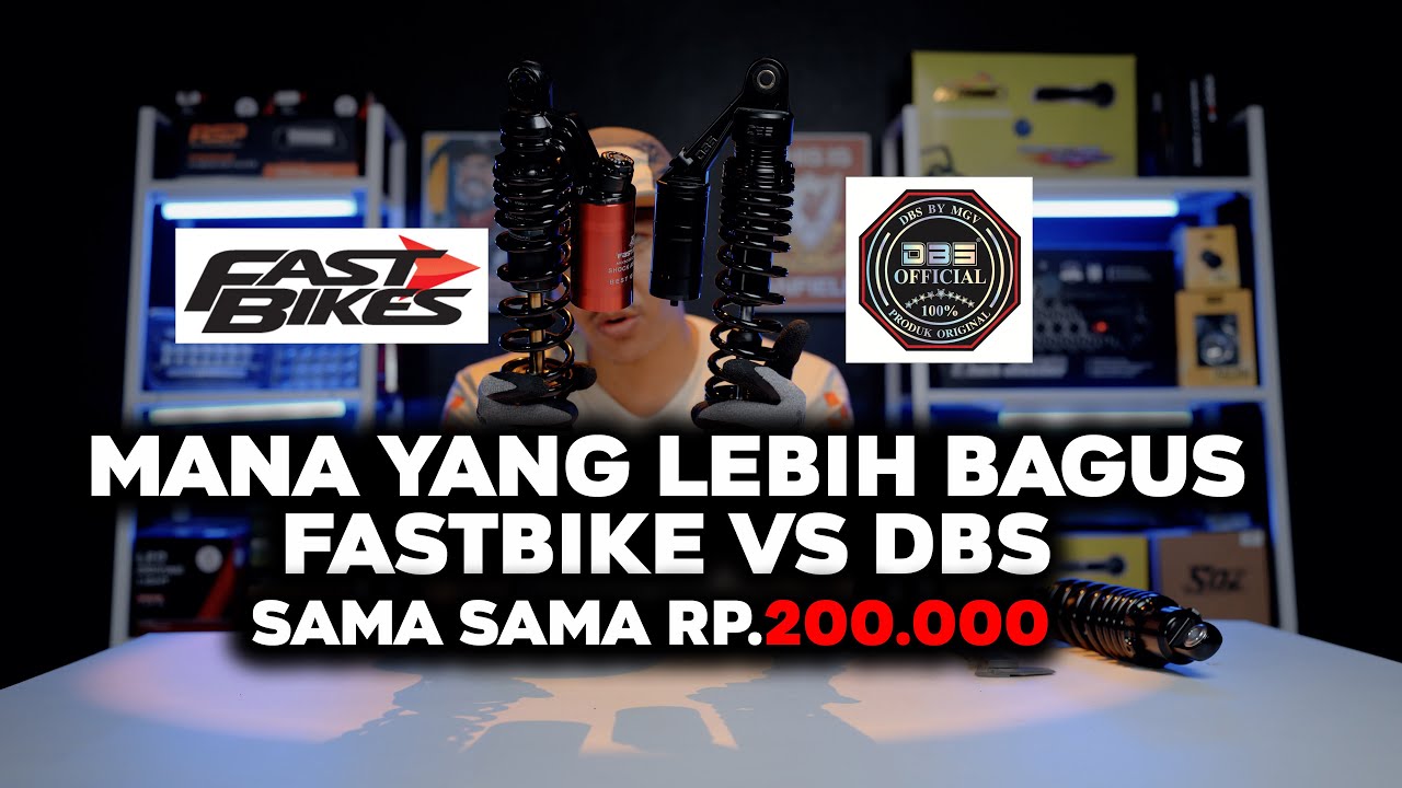 SHCOCKBREAKER FASTBIKE VS DBS SIAPA YANG MENANG #shockbreaker #shockabsorber #fastbike #dbs