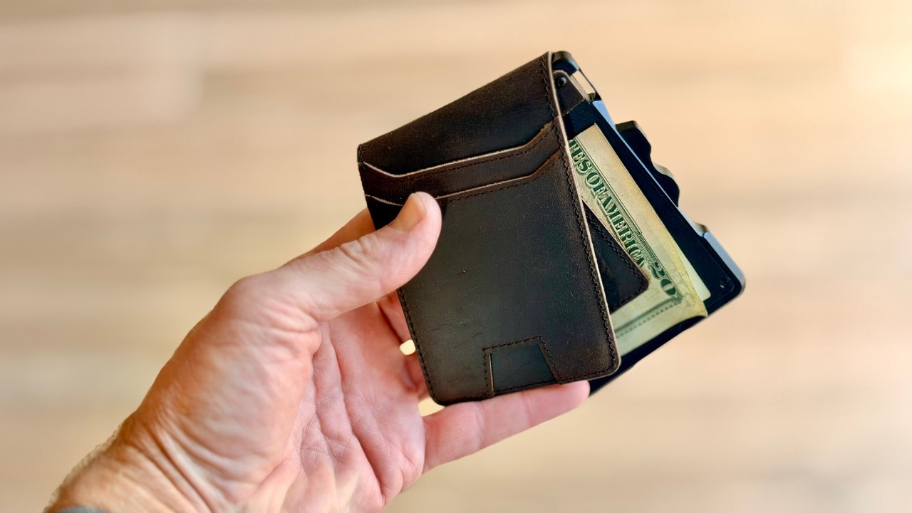 Обзор кошелька Furid Pop-Up Wallet: тонкий кожаный кошелек с защитой от RFID и магнитным зажимом ...