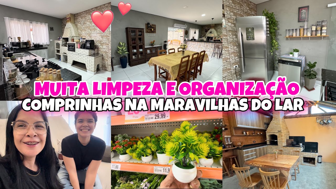 FAXINA E ORGANIZAÇÃO / Lasanha Para o Jantar / ESTAMOS COM VIROSE 🤢 COMPRINHAS FOFAS 💓