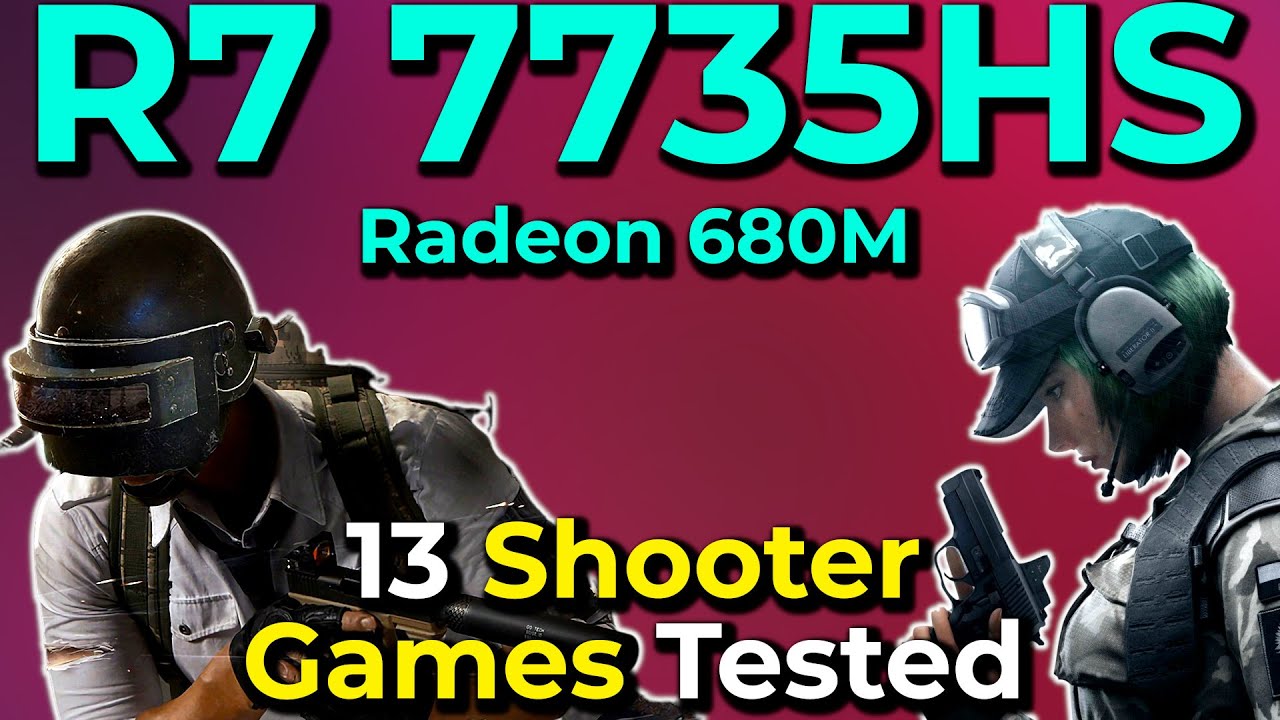 13 Shooter Games Tested On The R7 7735HS! | Beelink SER6 MAX FPS Game Performance Benchmark Test