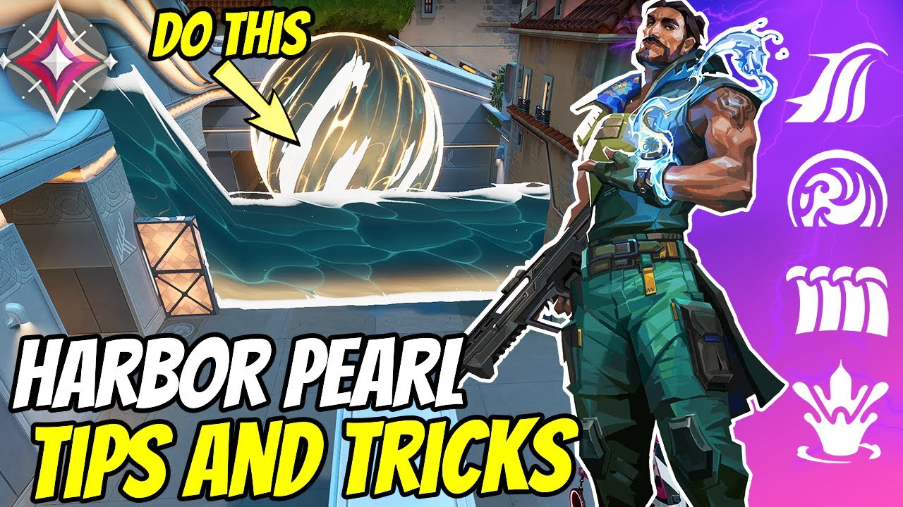 Valorant HARBOR Line-ups On Pearl You Must Know - Tips And Tricks