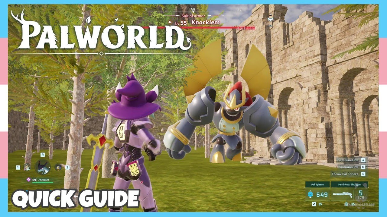 Where To Catch Alpha Knocklem In Palworld *1.0 Update* | Location Quick Guide