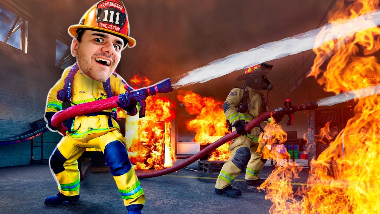 LARGUEI O YOUTUBE PARA VIRAR BOMBEIRO