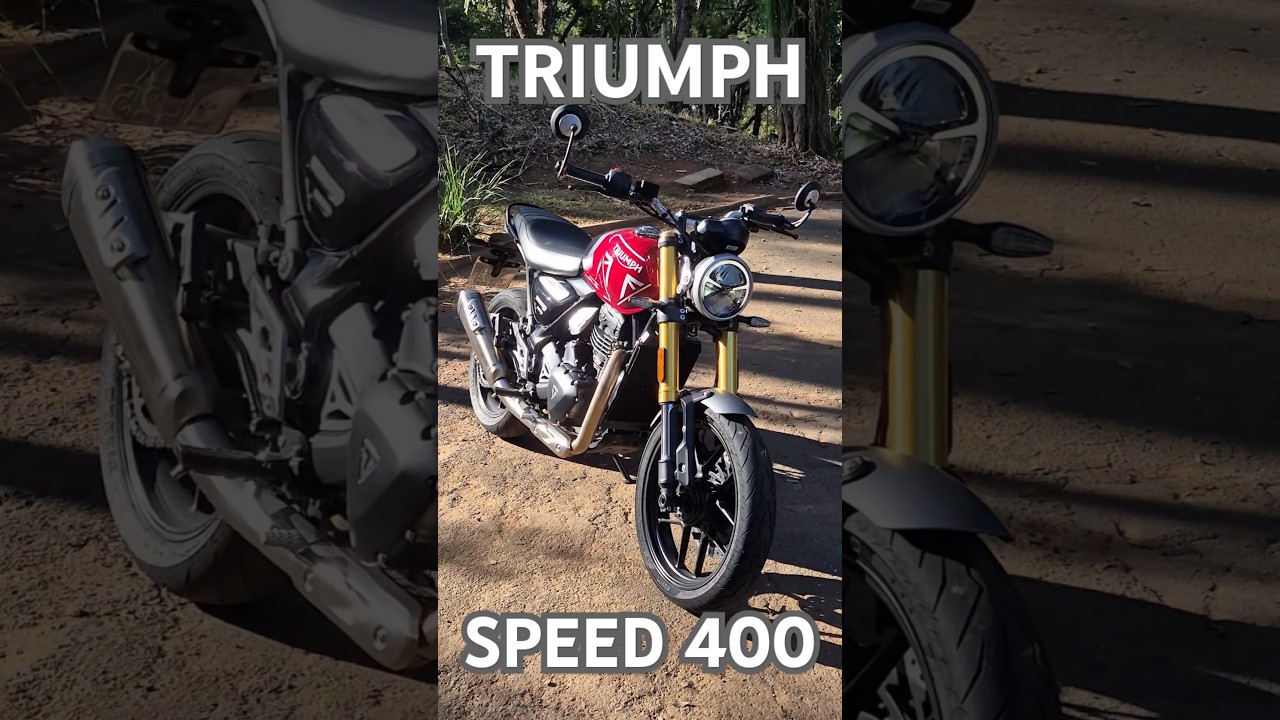 Triumph Speed 400 #triumph #speed400 #moto #retro #caferacer #nova