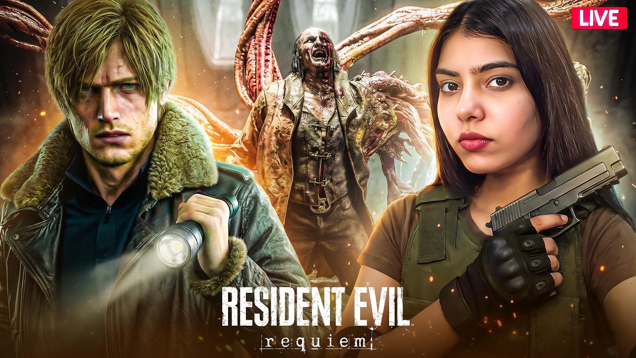 🔴Resident Evil Requiem ENDING |Protecting Daddy Leon One Last Time  #rdr2    #gamergirl