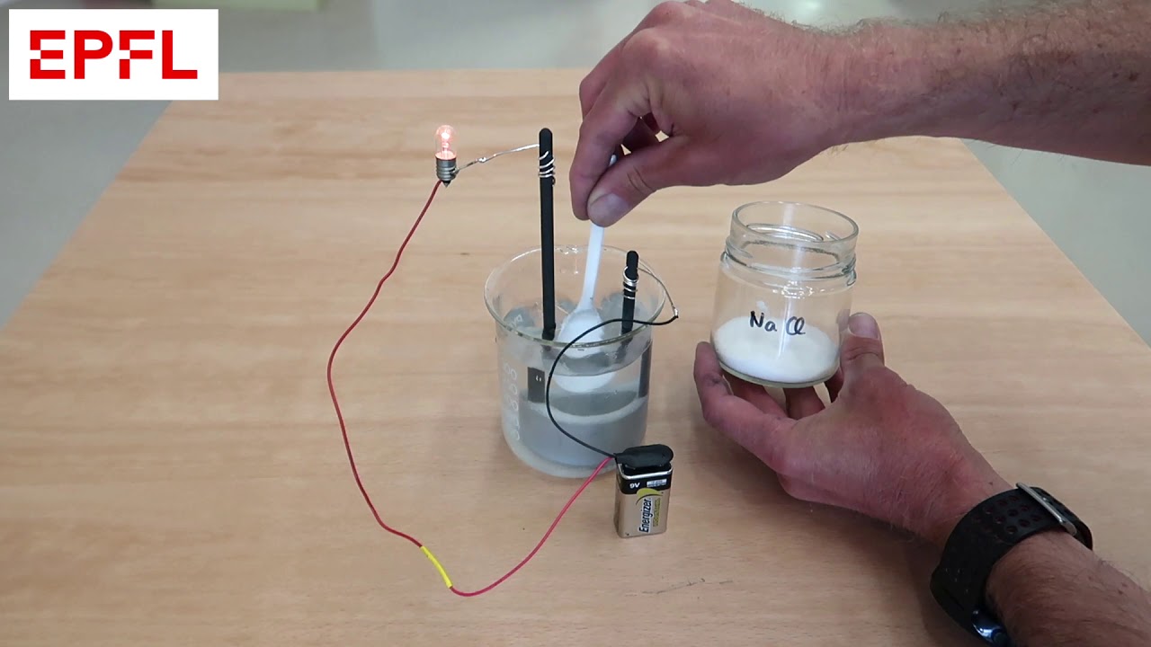 646 Conduction eau + NaCl - 646 Water + NaCl conduction