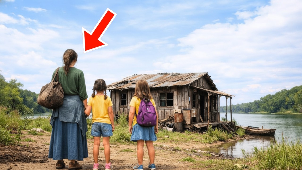 Cacciate dalla famiglia del marito, la vedova e le figlie trovano rifugio in una baracca — una scope