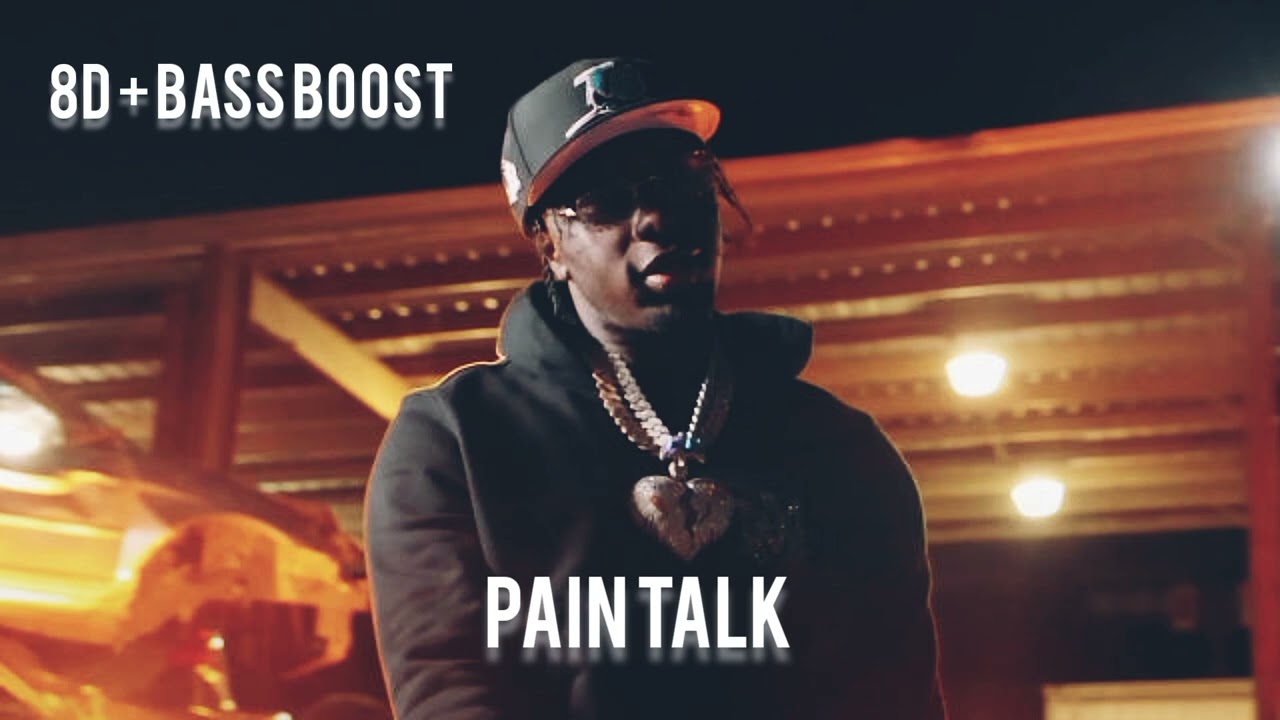 Sleepy Hallow - PAIN TALK feat. Lil Tjay | 8D + BASS BOOST