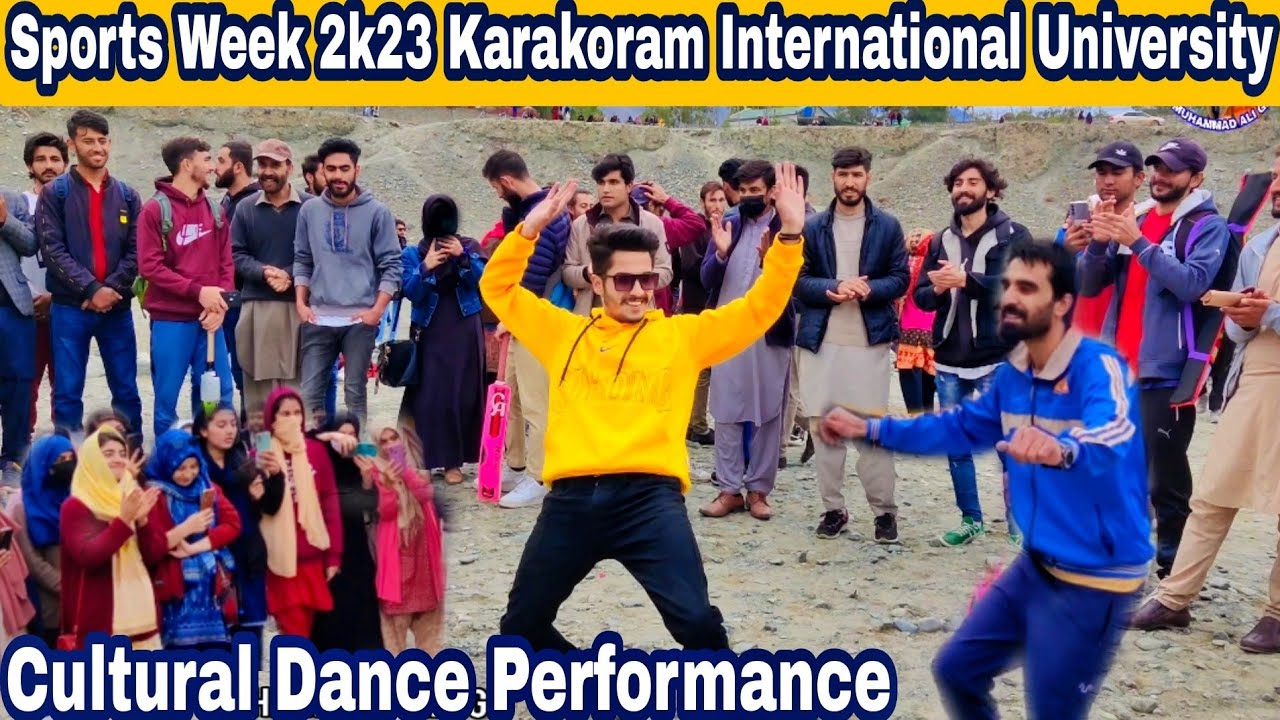 Performing Gilgiti Dance || Sports Gala Karakoram International University