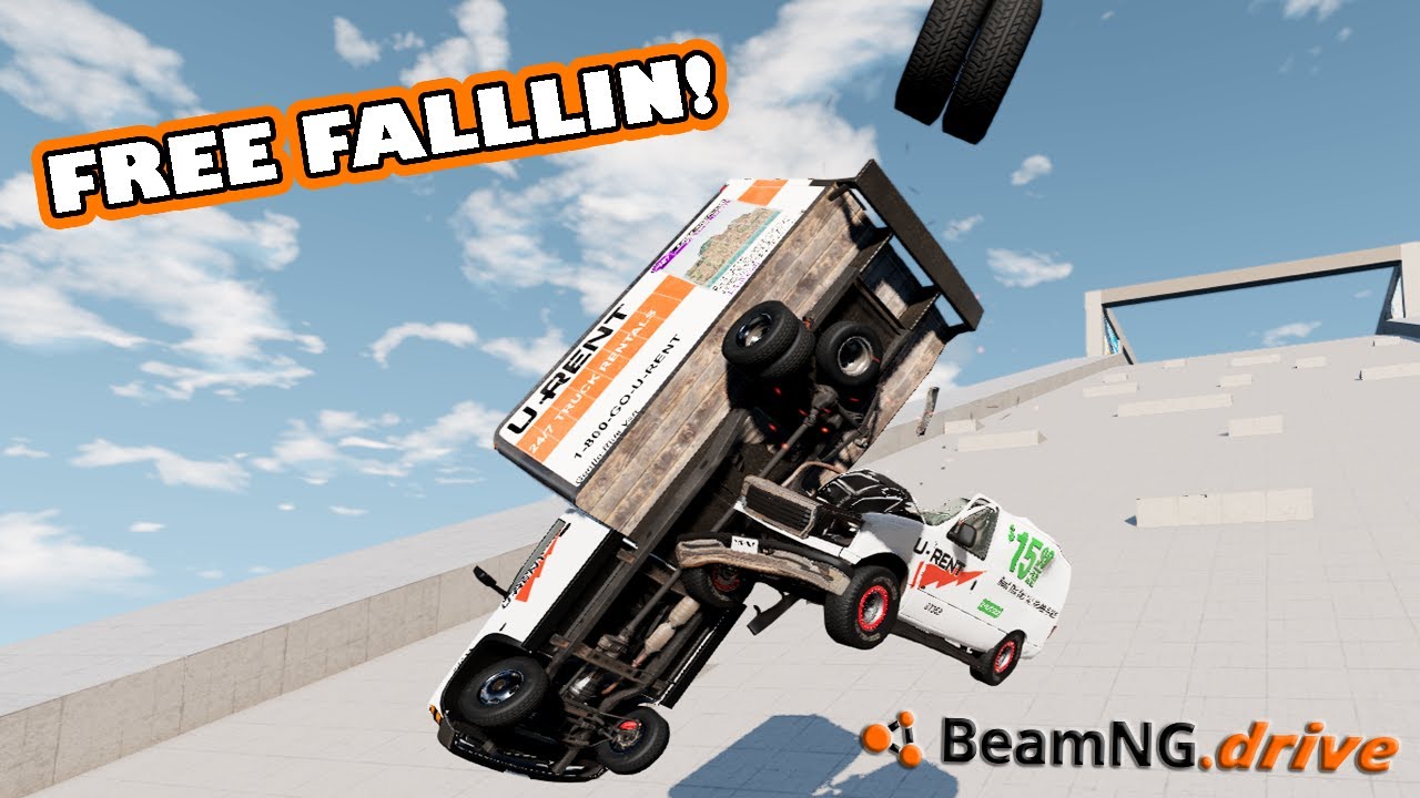 BeamNG.drive MP - УНИЧТОЖЬТЕ ФУРГОНЫ UHAUL ЗА 15,99 ДОЛЛАРОВ В ГОНОЧНОМ ВЫЗОВЕ GAINT!