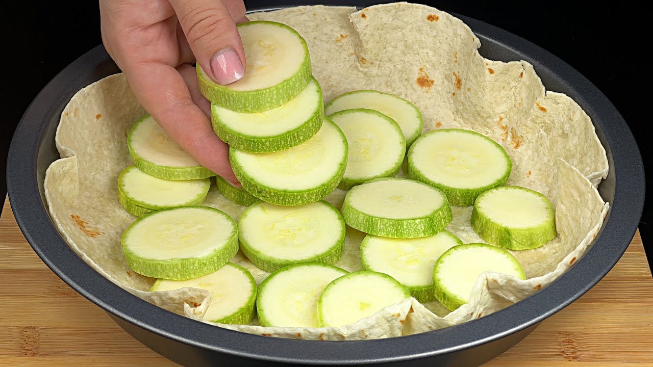 Ich mache diese Zucchini dreimal pro Woche! Leckeres und einfaches Frühstück in 10 Minuten❗️