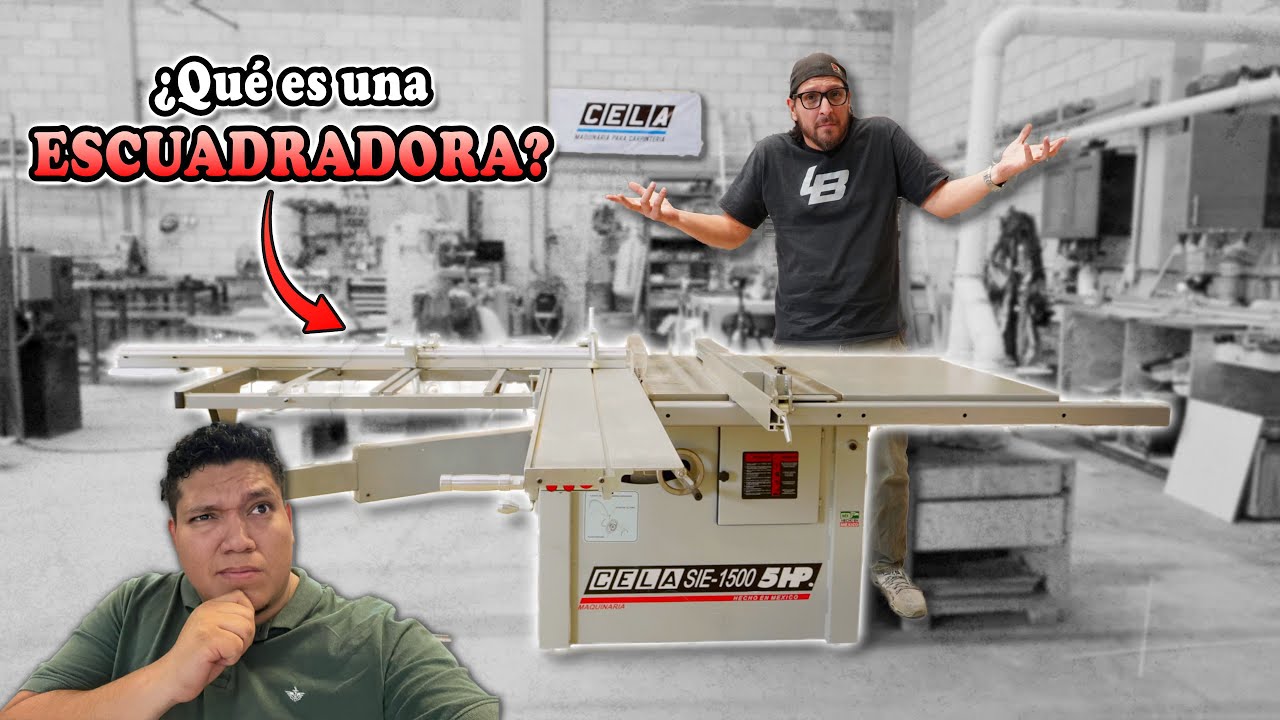 📐Sierra ESCUADRADORA - ¿Qué es y por qué tenemos una? 🤔