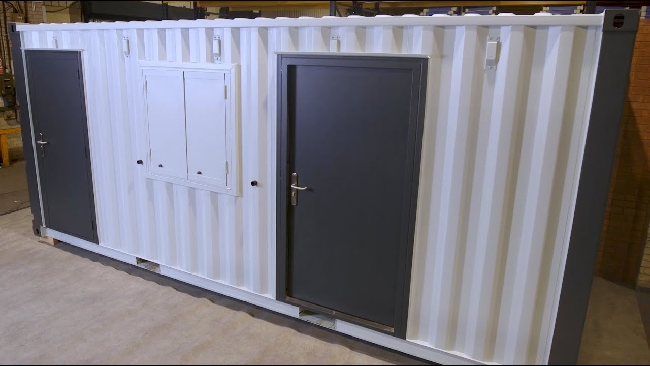 Container Personnel Doors & Anti Vandal Window Shutters - See our full range!