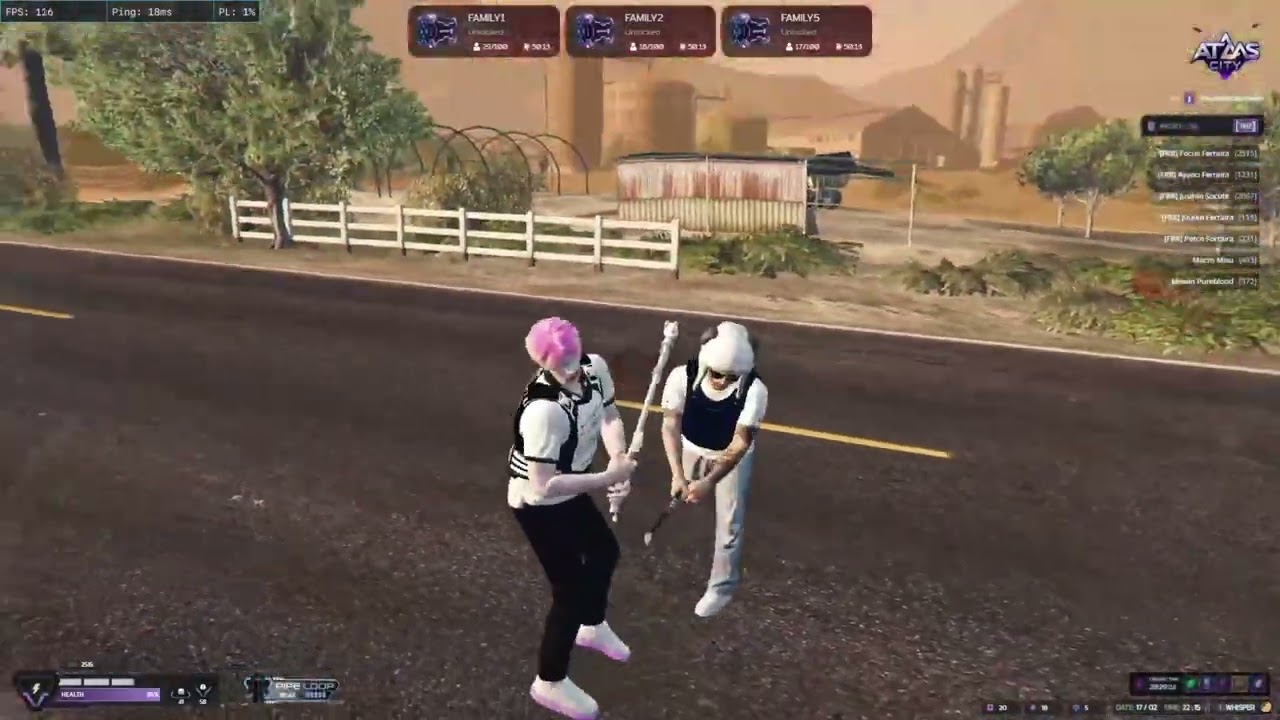 4BANG - ROACH GANG [Highlight Fivem ATLAS CITY]