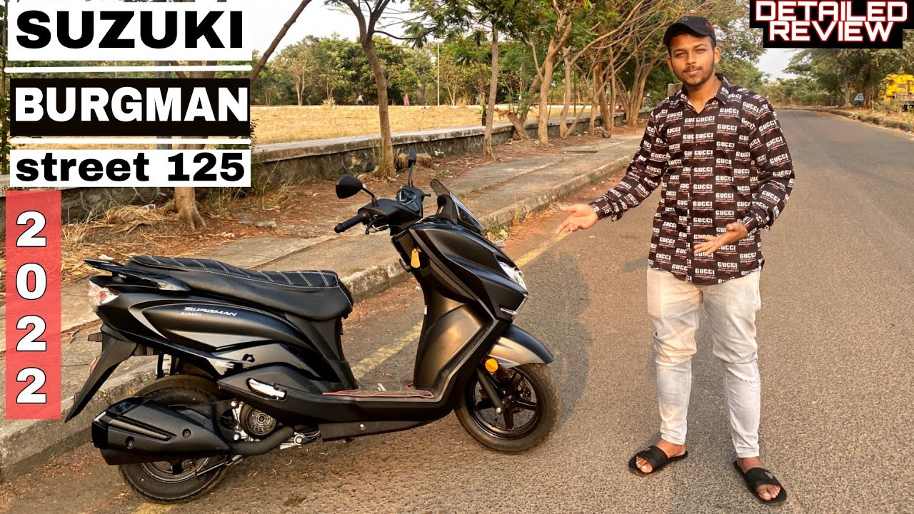 purchase Suzuki Burgman street 125 bs6 2022 model | Detailed Review & Specification | On road price?