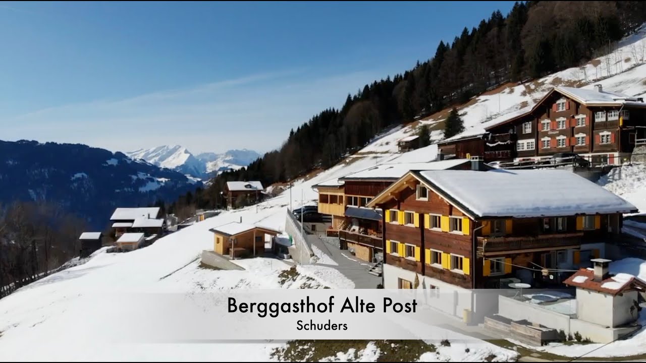 Schlittelweg & Berggasthaus Alte Post // Schuders