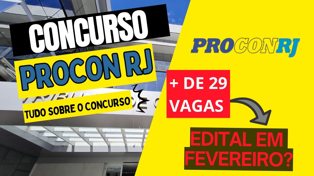 Concurso Procon RJ: Comiss&atilde;o Atualizada com OAB e Edital Pode Sair a Qualquer Momento