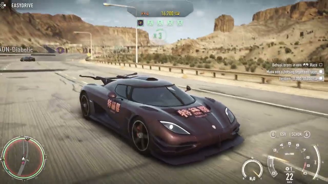 NFS Rivals- Vs Cop ADN-Diabolic, a Different move🤓🧠