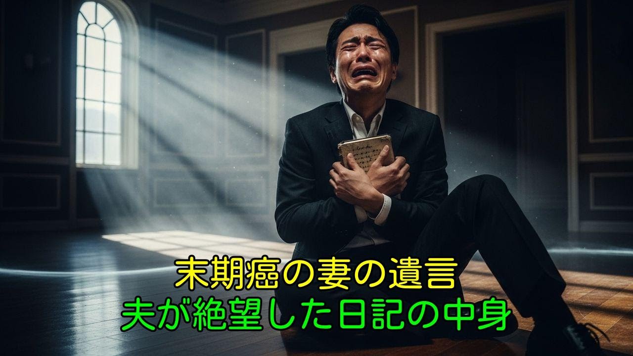 末期癌の妻が隠した日記…夫が真実を知った時、すべては遅すぎた