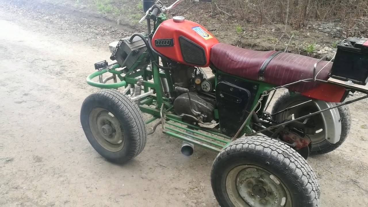 Саморобний квадроцикл набазі ИЖ