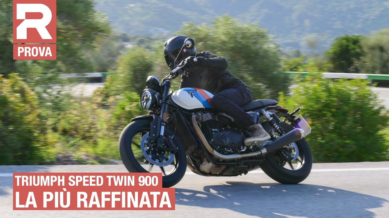 Triumph Speed Twin 900 2025 | La prova della moto classica inglese completamente rinnovata