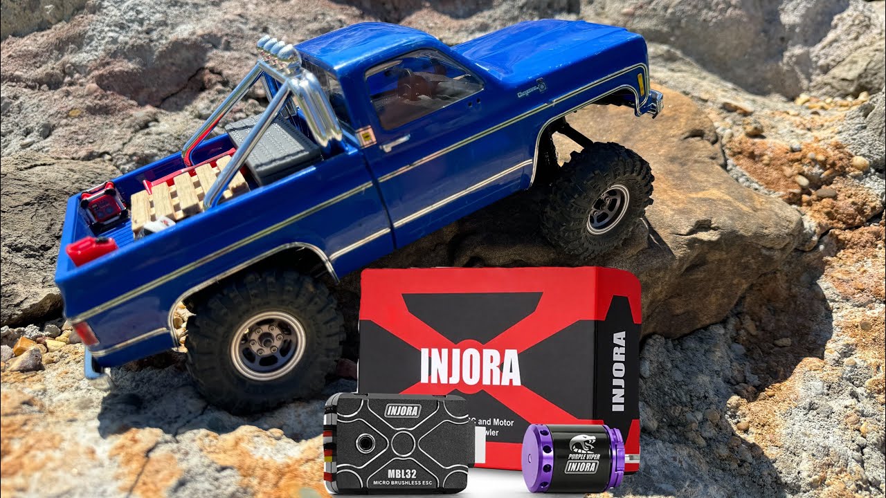 Лучший бюджетный микрокомбо? Бесщёточный комбо Injora TRX4M уже здесь!