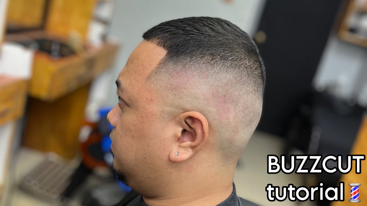 Buzz cut tutorial 