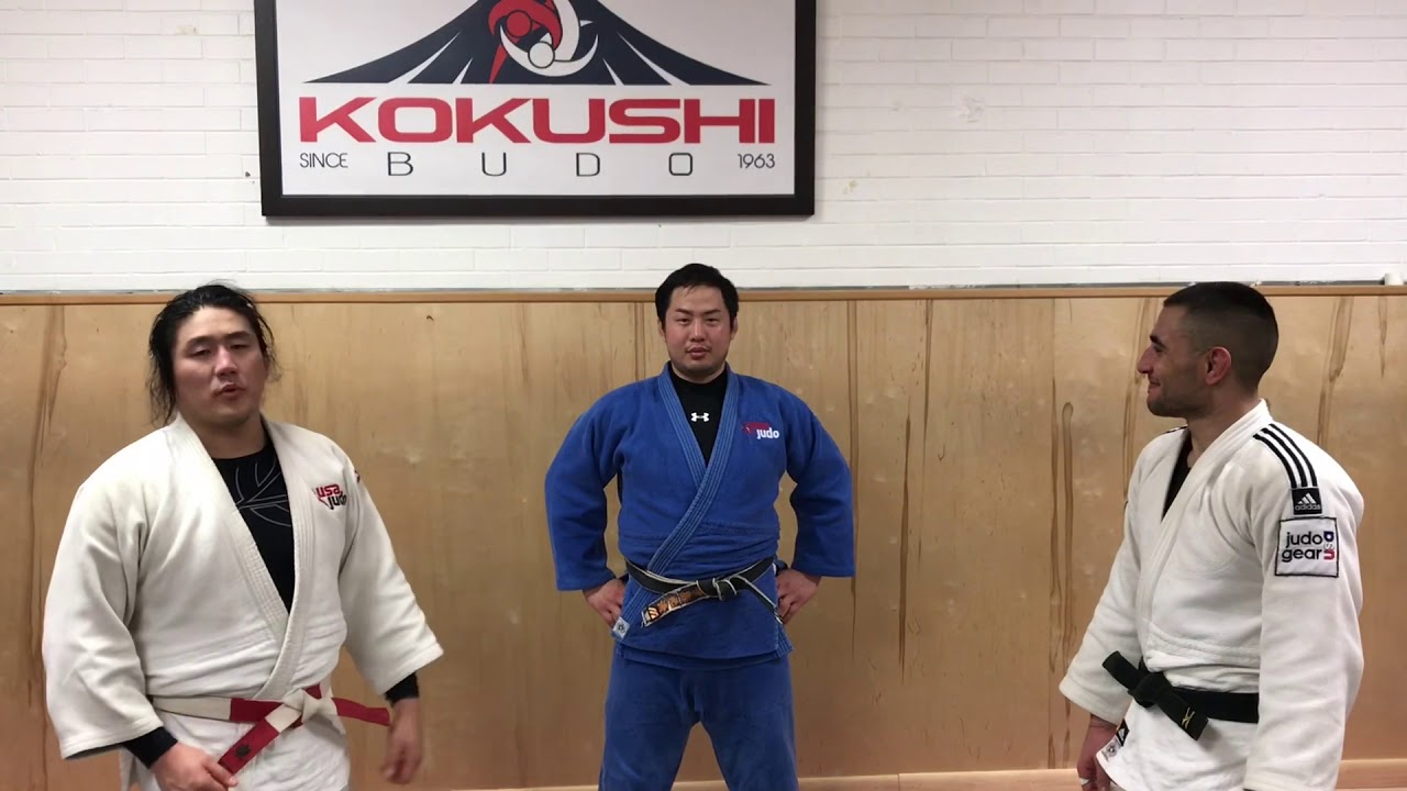 Judo instructional RvR drop seoi nage