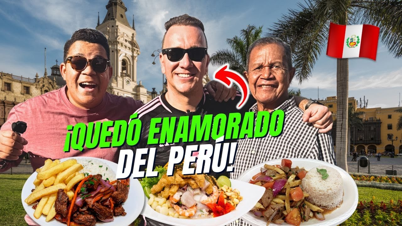 “¡Óscar Alejandro alucina con Lima! 🇵🇪 No creyó lo que vivió en Perú”| 🇻🇪 #venezolanosenperú