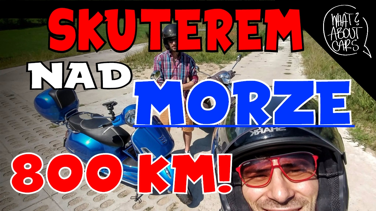 SKUTEREM NAD MORZE!!! Piaggio Liberty & Vespa GTS #36 WAC