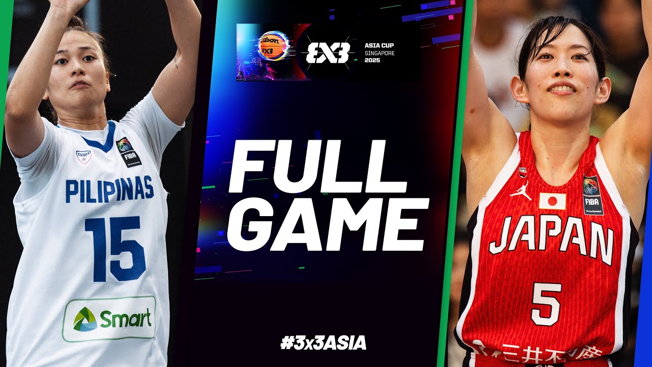 Philippines 🇵🇭 vs Japan 🇯🇵 | Women Semi-Finals | FIBA 3x3 Asia Cup 2025 | 