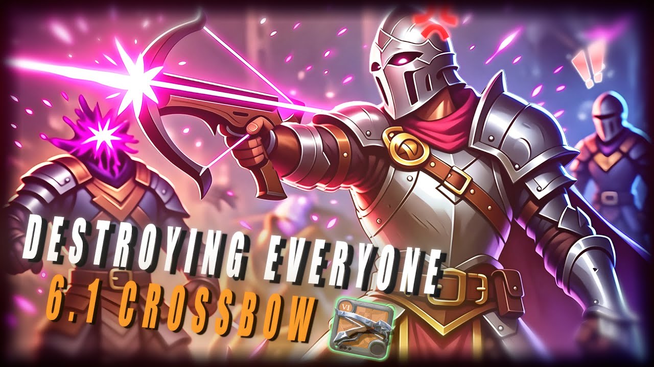 NOBODY IS SAFE FROM MY LIGHT CROSSBOW AT THE Mists in Albion Online