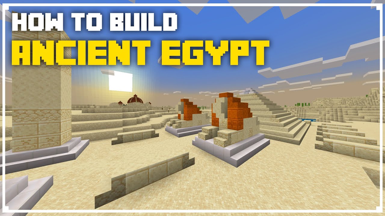 Minecraft - Ancient Egyptian Designs You Can Build