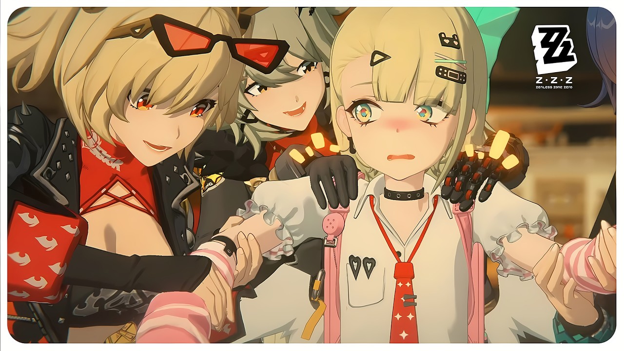 Burnice & Caesar Force Sunna to Sing on Stage (Cutscene) | Zenless Zone Zero 2.6
