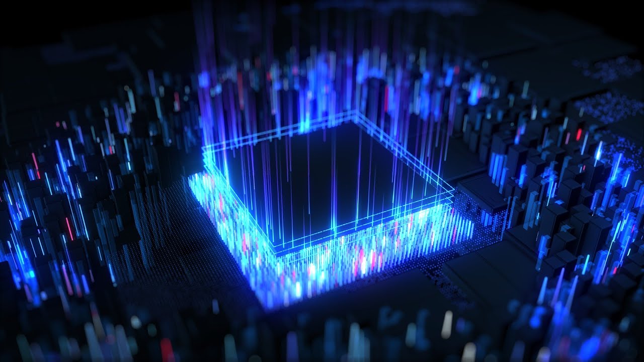 Cpu chip in stardust || After Effects Tutorial
