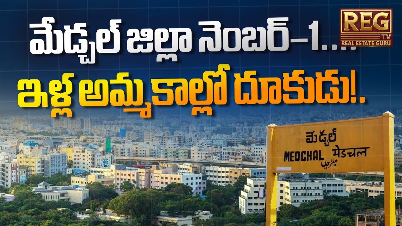 Hyderabad Home Sales Surge | Medchal-Malkajgiri Tops Property Registrations in 2025#hyderabadhousing