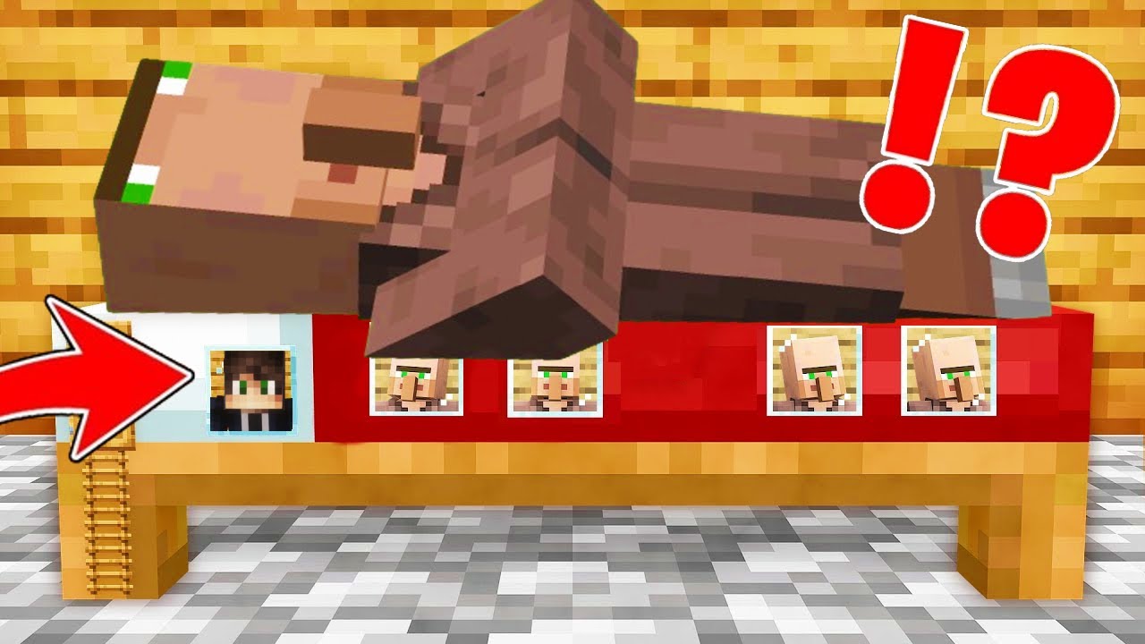 Sagradili Smo Village Unutar Kreveta u Minecraftu