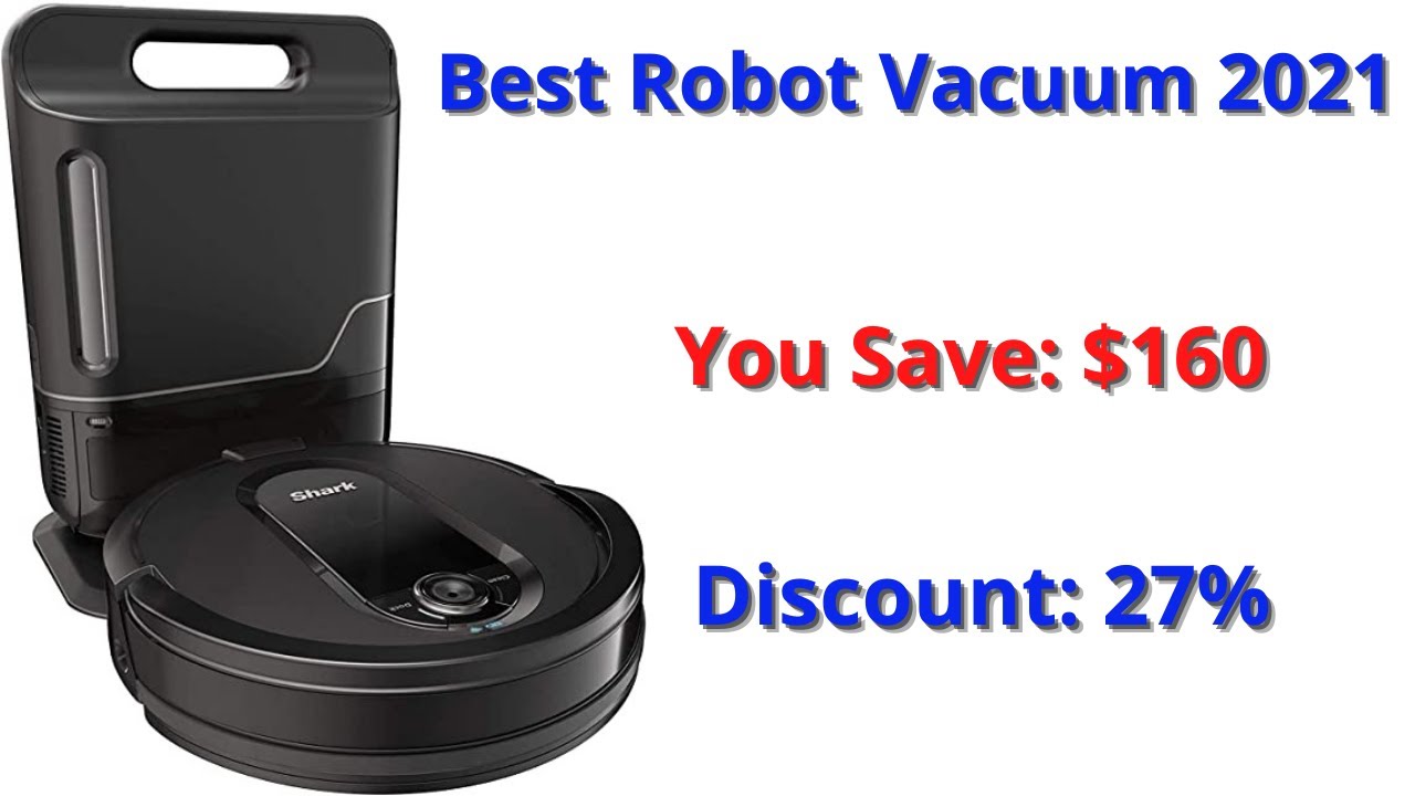 Shark IQ Robot Self-Empty XL RV101AE, Robotic Vacuum, IQ Navigation, Home Mapping 2021