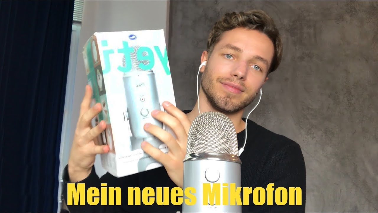 [ASMR] Mein neues Mikrofon 😍🎤! (german/deutsch) #blueyeti