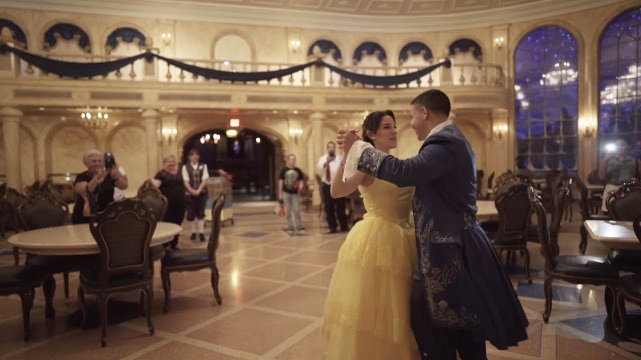 Surprise Beauty and The Beast Proposal