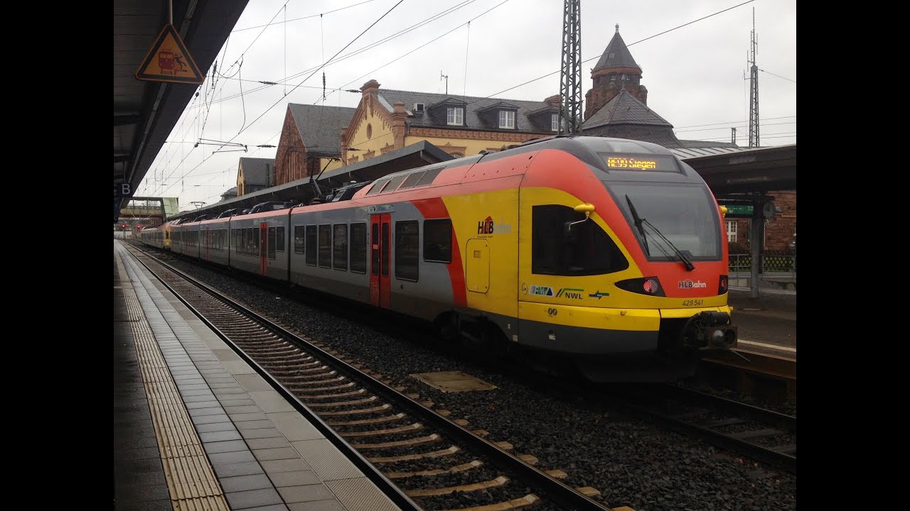 HLB FLIRTs auf dem Main-Sieg-Express (mit Flügelung und Mitfahrt)