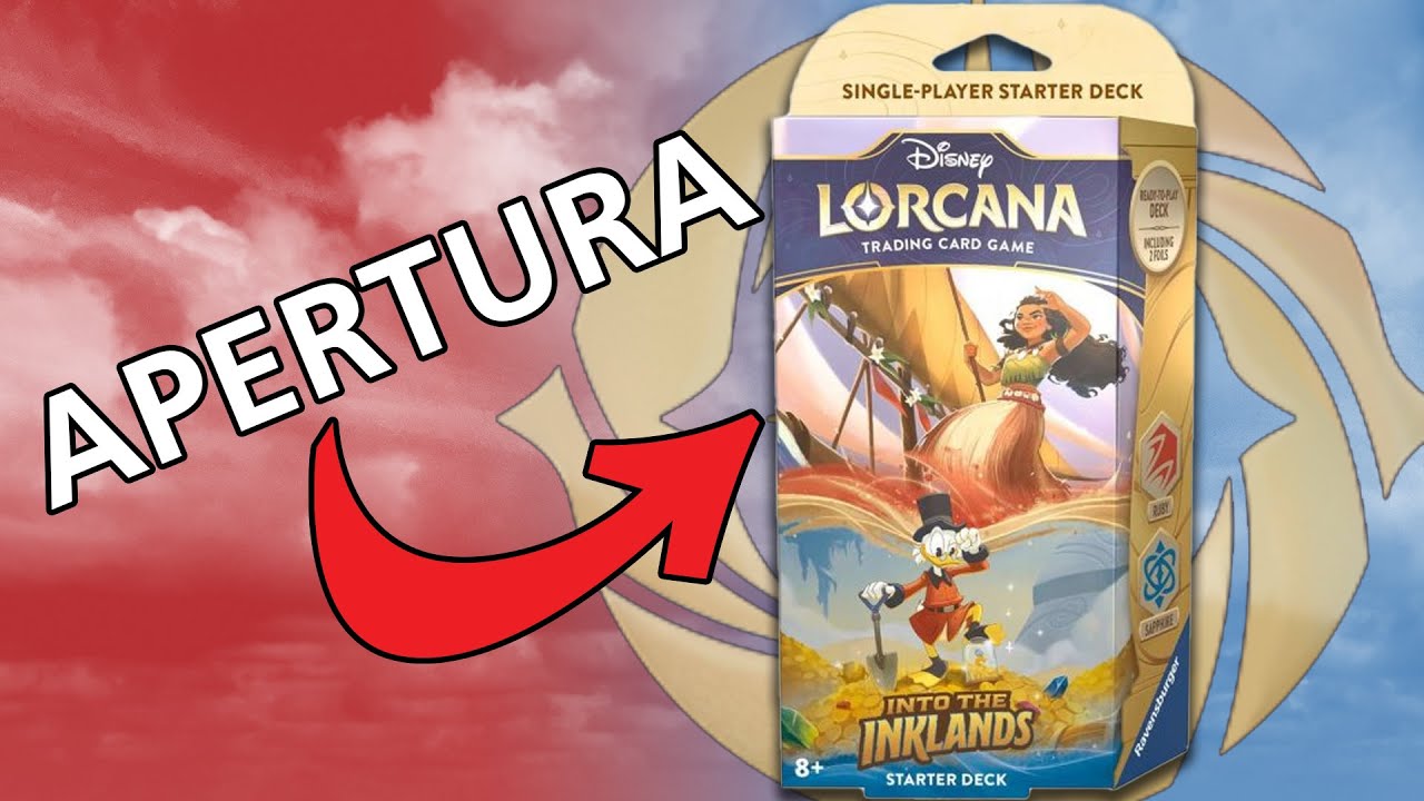 Abriendo El NUEVO Mazo RUBI ZAFIRO De DISNEY LORCANA