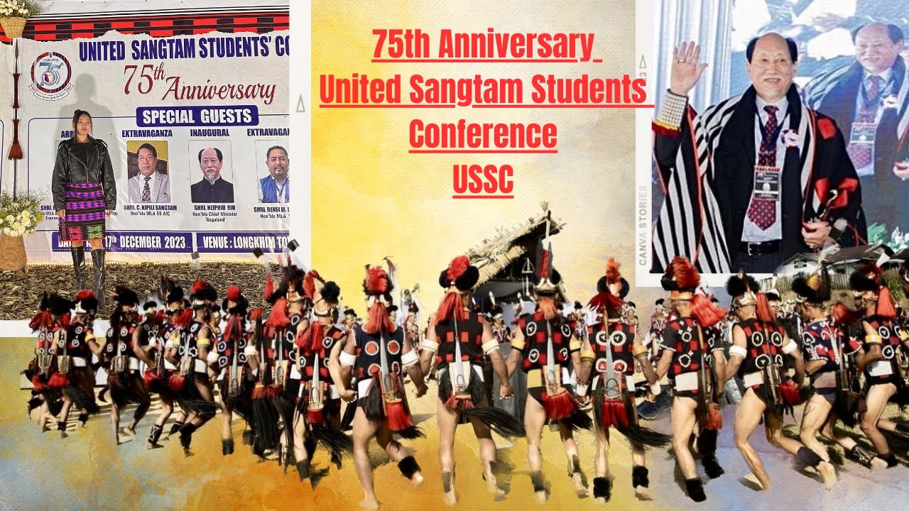 75th  Anniversary Of United Sangtam Students Conference 2023 At Longkhim Town Nagaland