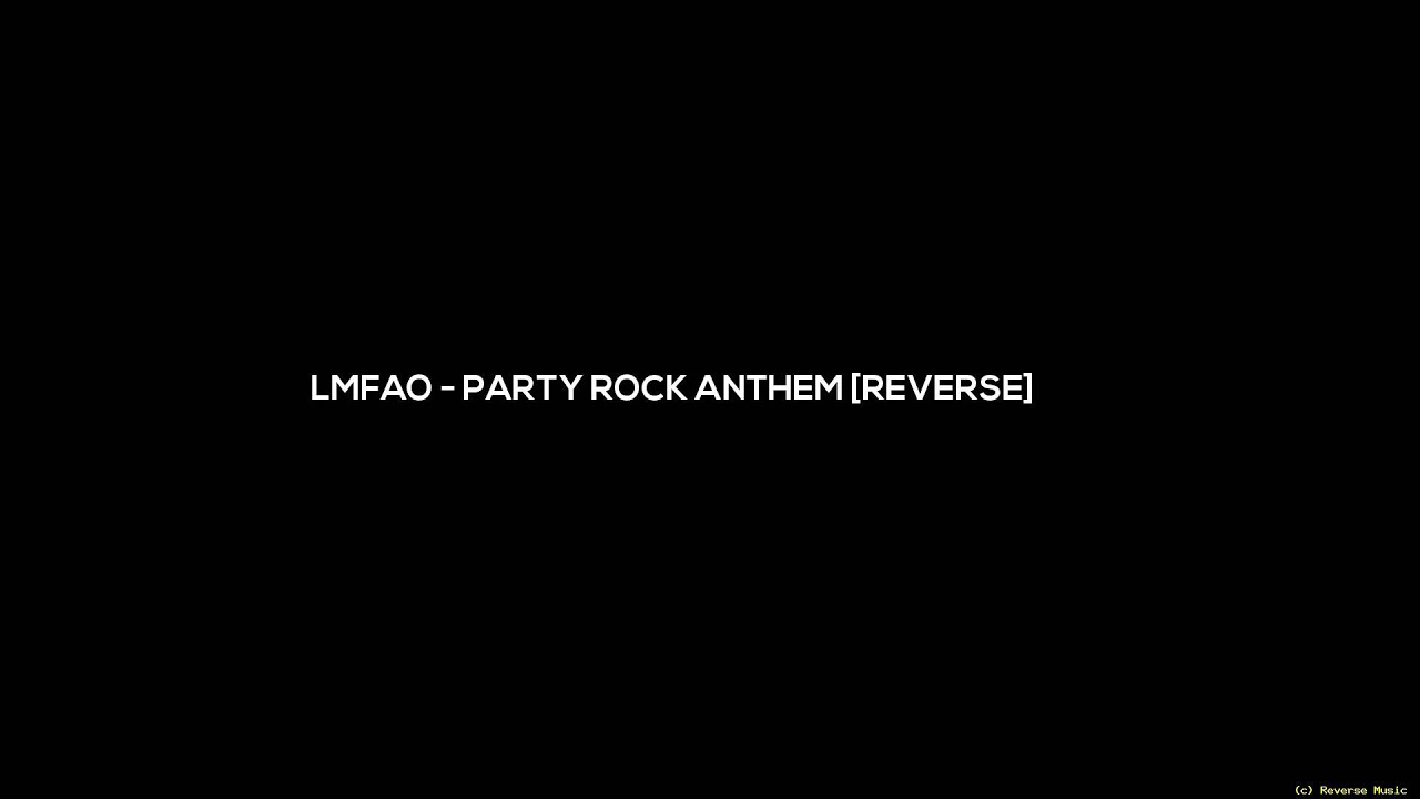 LMFAO   Party Rock Anthem