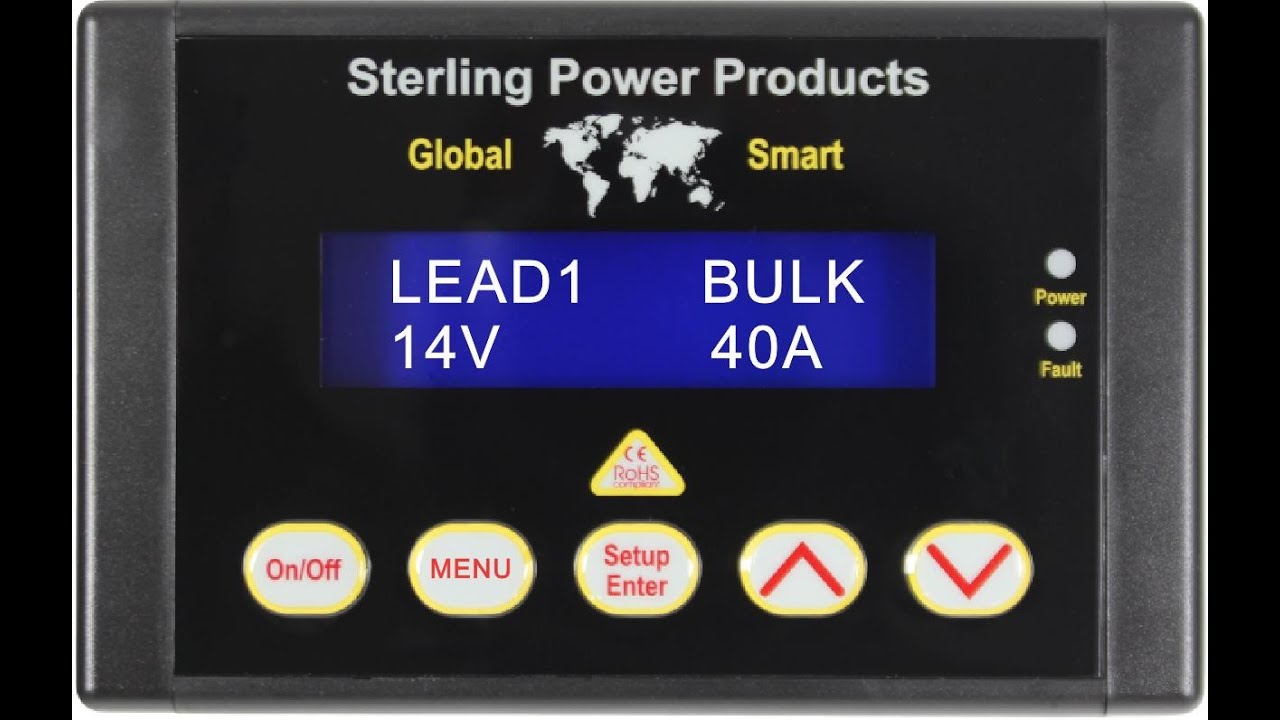 BBR - Remote Control for Sterling Power's 2022 Battery to Battery Charger
