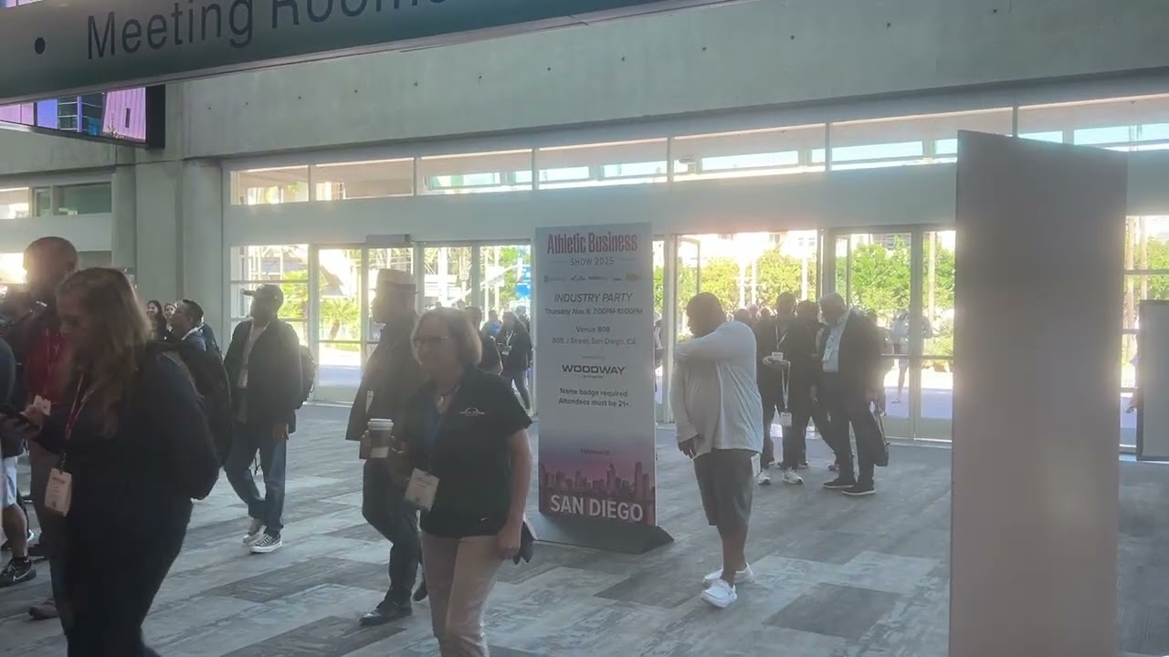Athletic Business Show 2025 exhibit hall opens!
