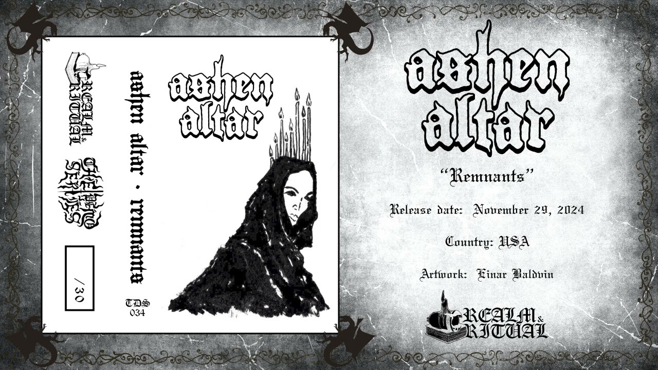 Ashen Altar - Remnants (2024, dungeon synth, dark ambient)