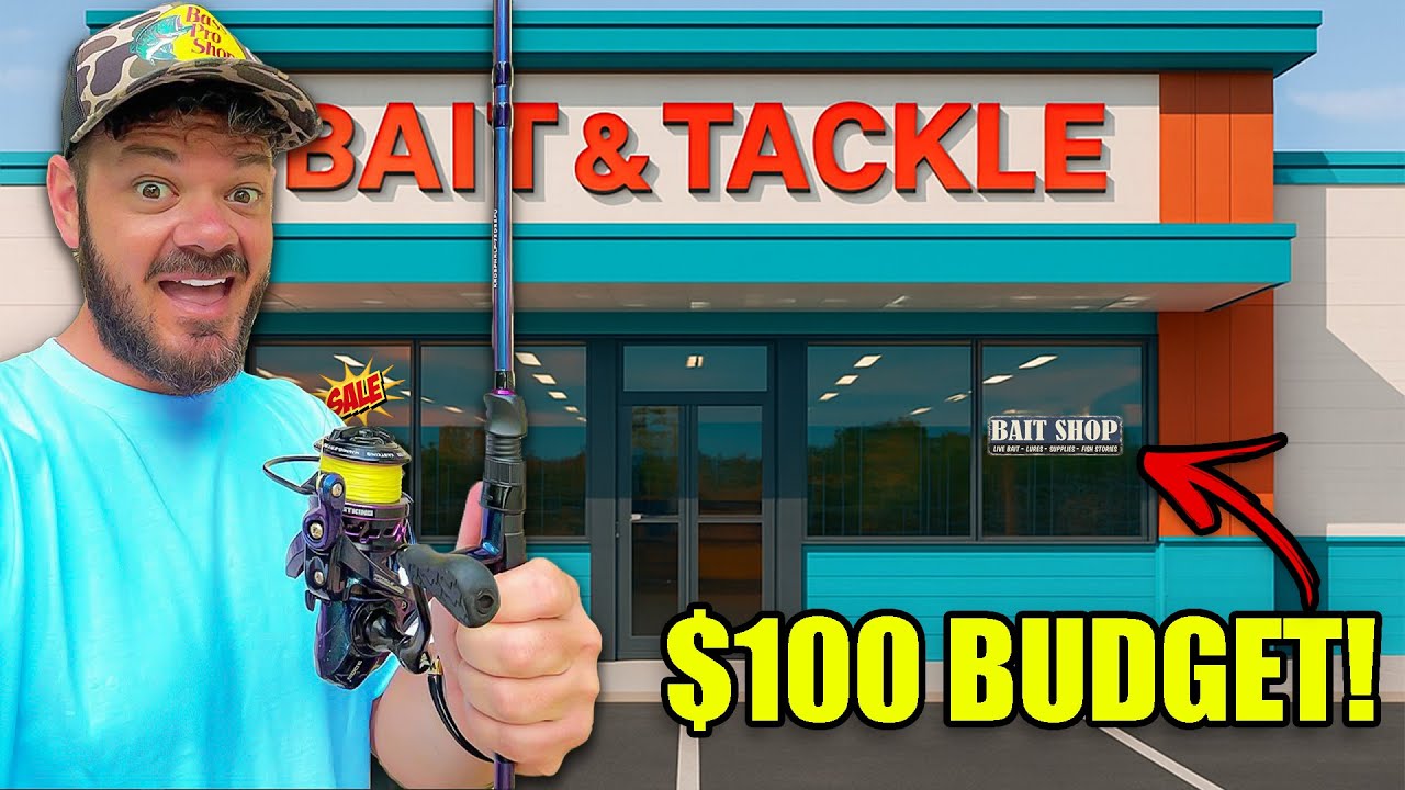 $100 California Tackle Shop Fishing Gear Challenge!
